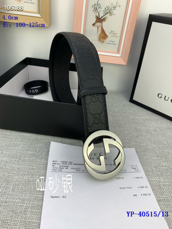 Gucci Belts 4.0CM Width 114